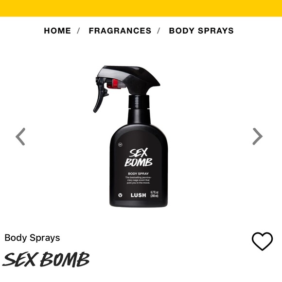 Lush Other - LUSH, Sex Bomb Body Spray